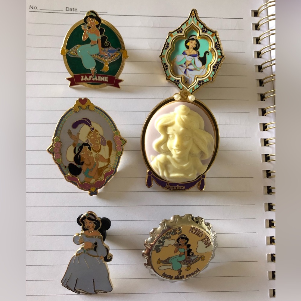 Princess Jasmine Disney Pins